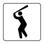 Baseball Stadium SVG Icon